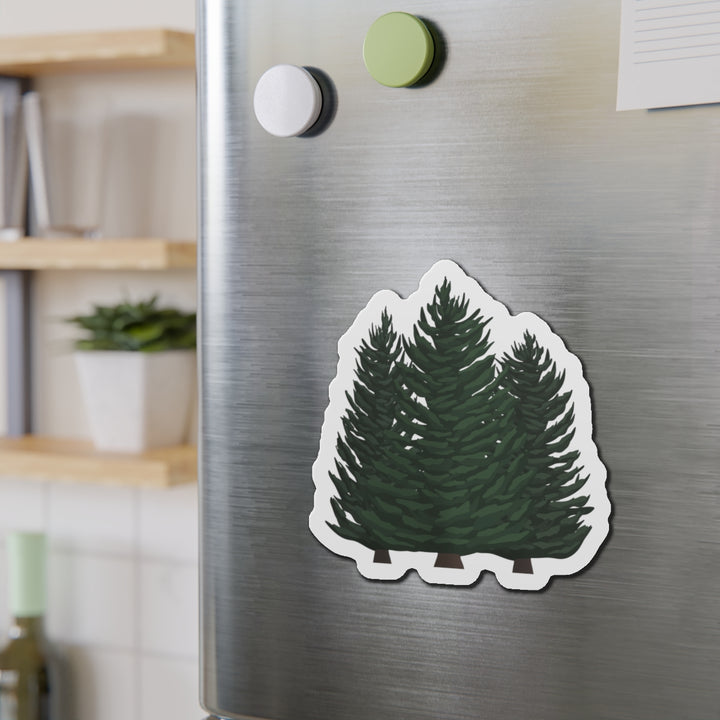 Douglas Fir Magnet – Flexible Die Cut Vinyl