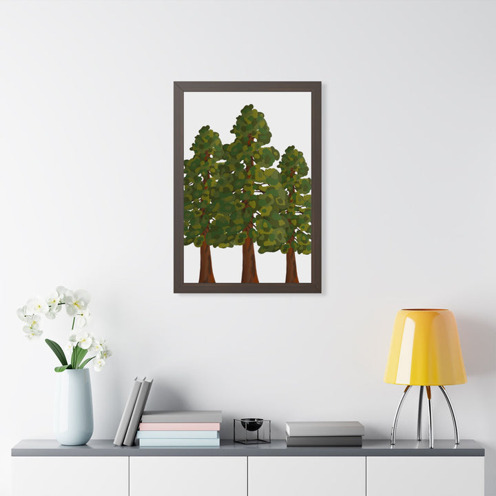 Coastal Redwood Framed Print – Wall Art
