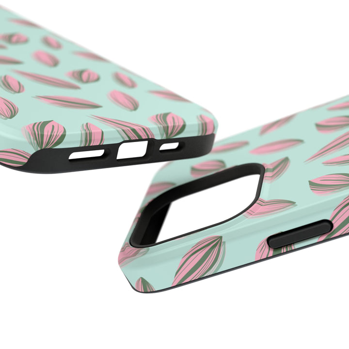 Tradescantia Nanouk Pattern Phone Case – Dual Layer Protective Cover