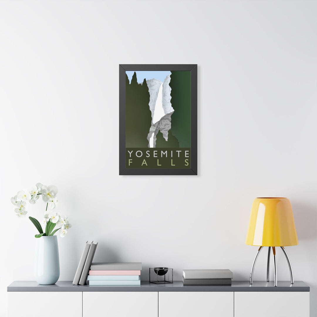 Yosemite Falls Framed Print – Wall Art