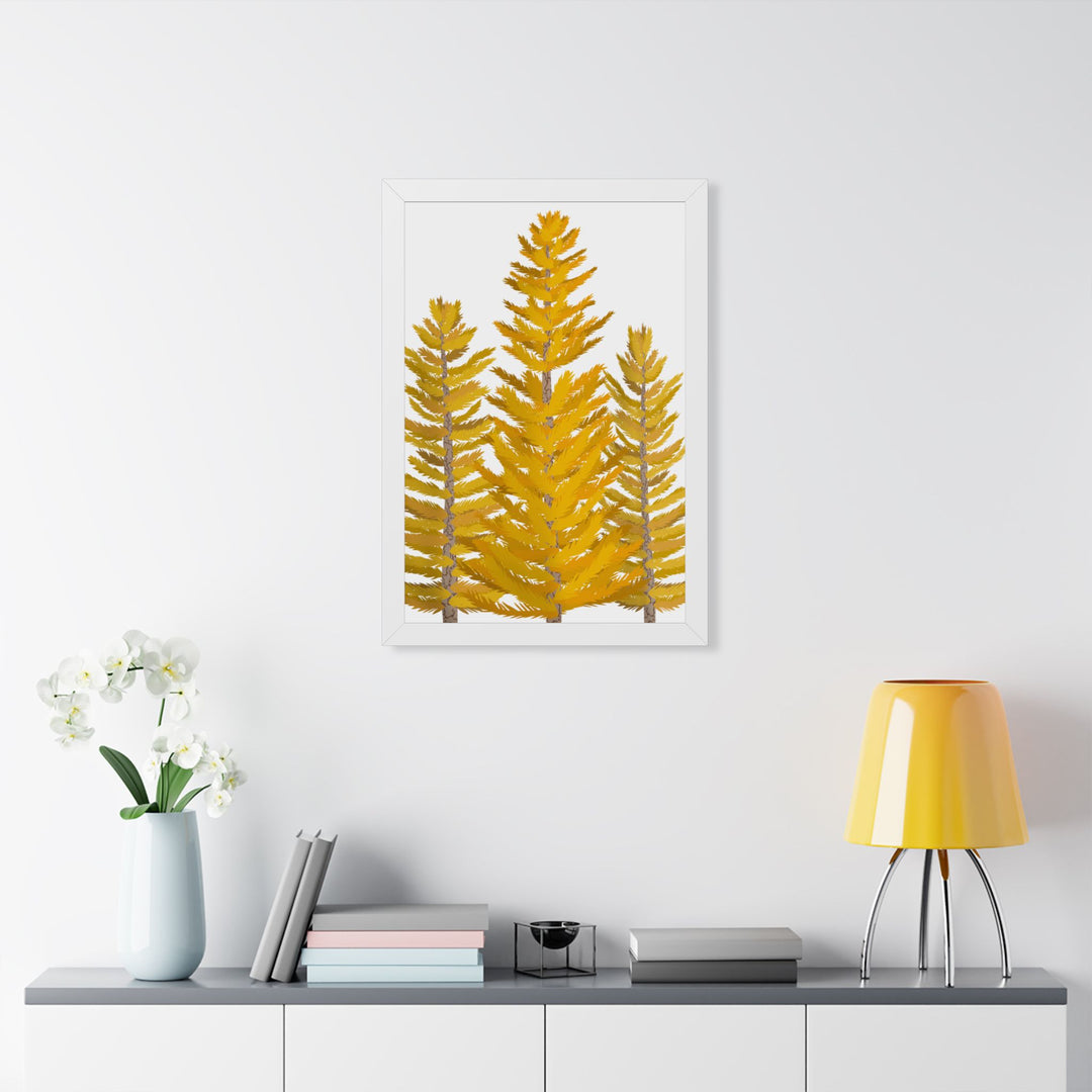 Western Larch Framed Print – Wall Art