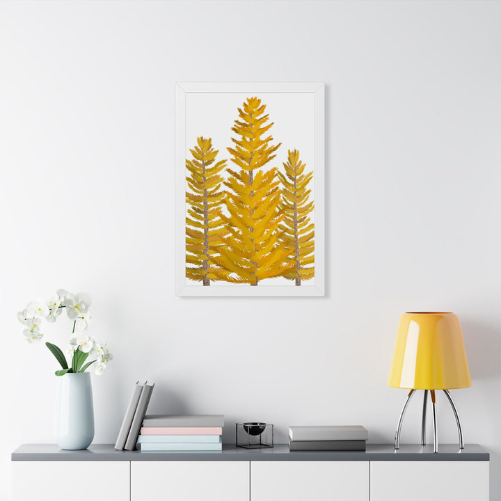 Western Larch Framed Print – Wall Art