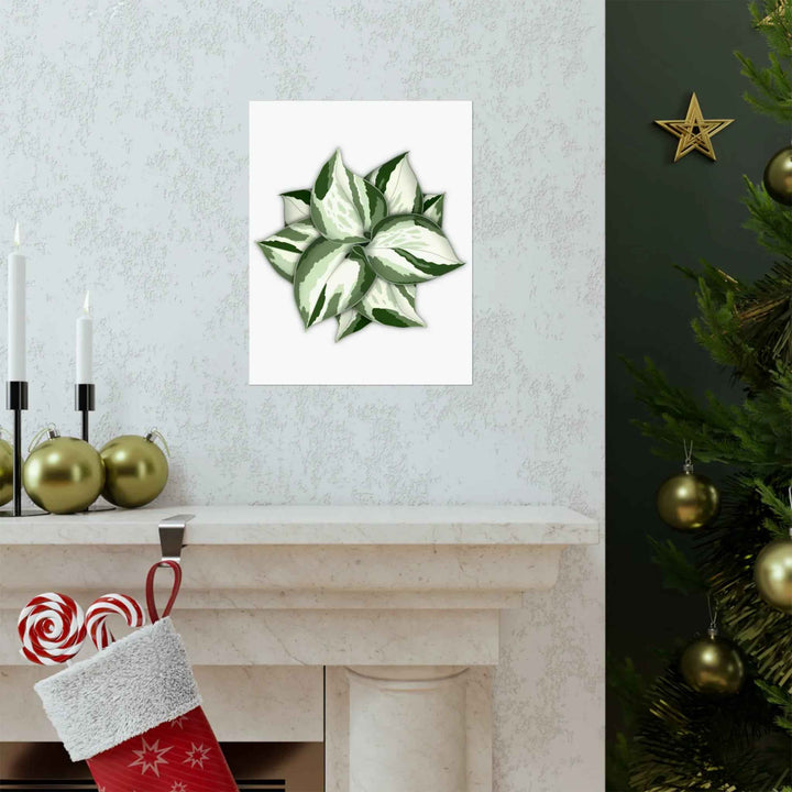 Manjula Pothos Print – Botanical Wall Art | Green Leaf Wall Decor | Unframed - The Potted Pixel