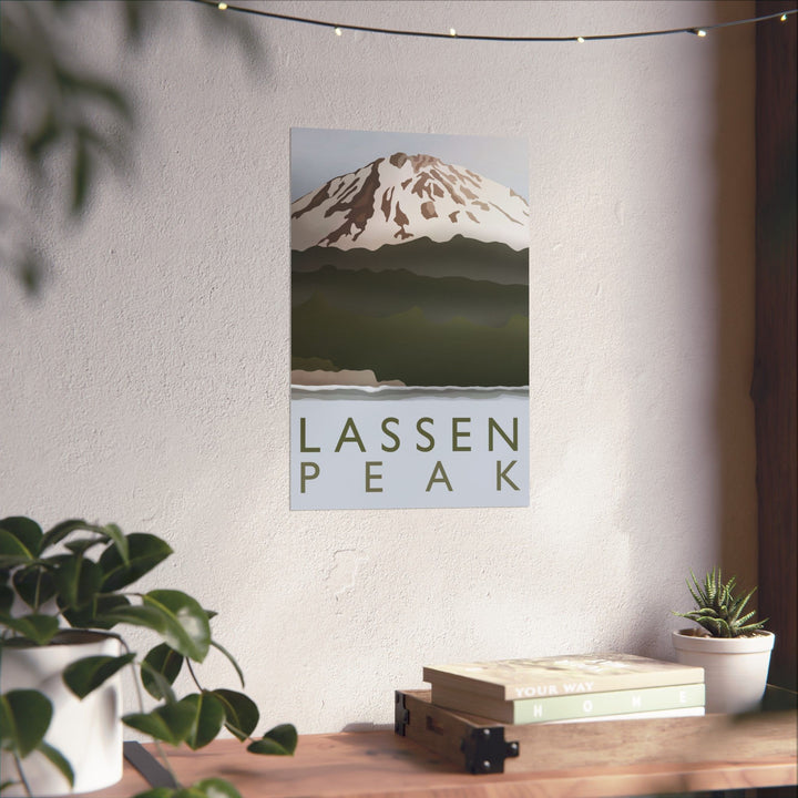 Lassen Peak Print – Unframed Wall Art