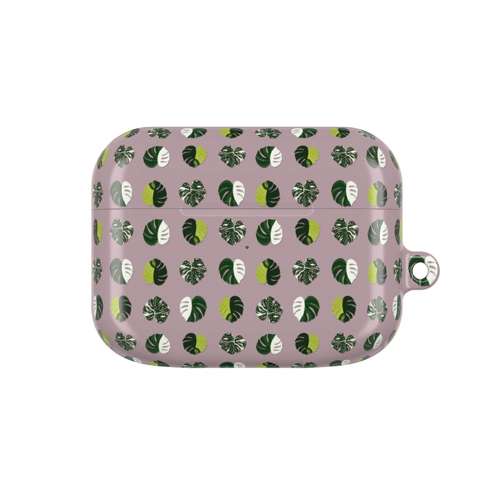 Variegated Monstera Pattern AirPod Cases