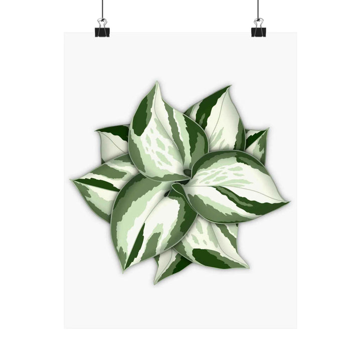 Manjula Pothos Print – Botanical Wall Art | Green Leaf Wall Decor | Unframed - The Potted Pixel