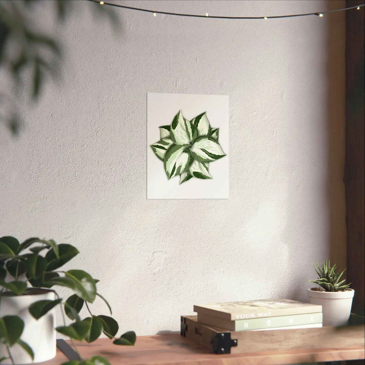 Manjula Pothos Print – Botanical Wall Art | Green Leaf Wall Decor | Unframed - The Potted Pixel