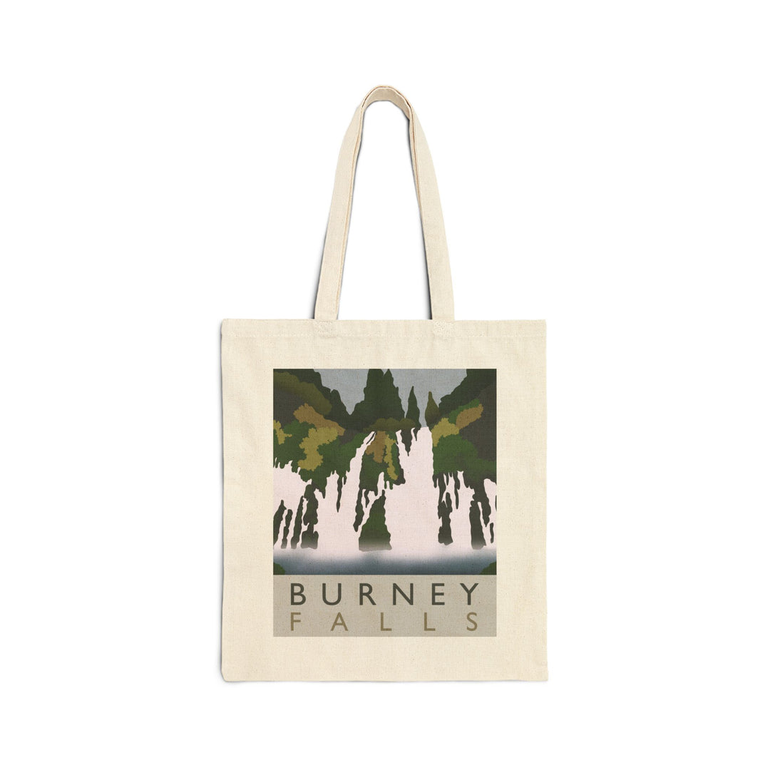 Burney Falls Canvas Tote Bag – Eco Friendly Everyday Carry