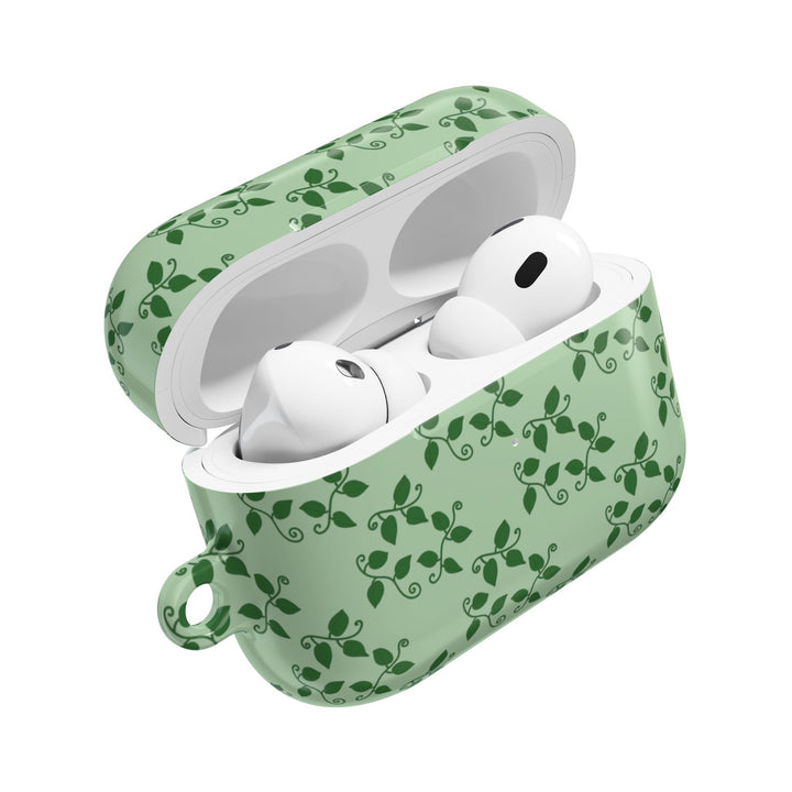 Pothos Pattern AirPod Case Botanical Green Leaves Design Plant Lover Gift The Potted Pixel