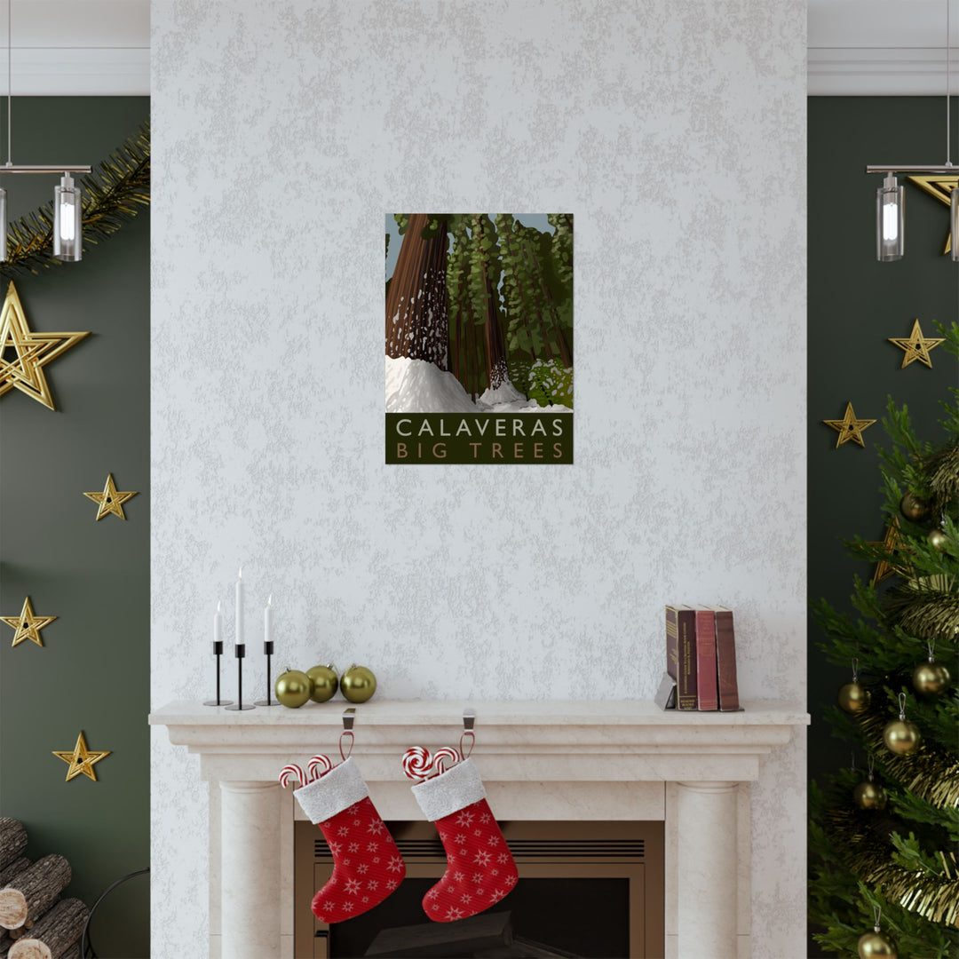 Calaveras Big Trees Print – Unframed Wall Art