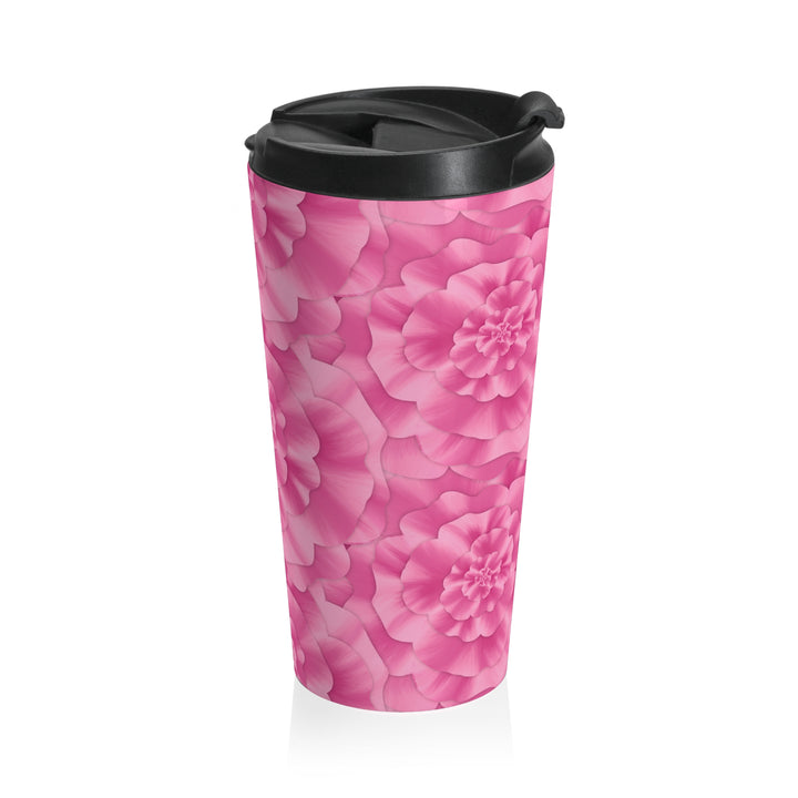 Peony Flower 20 oz Stainless Steel Travel Tumbler with Vacuum Insulated Design Keeps Drinks Hot Or Cold