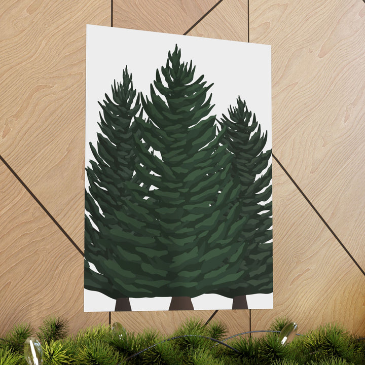 Douglas Fir Print – Unframed Wall Art