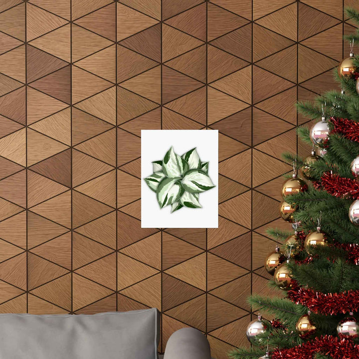 Manjula Pothos Print – Botanical Wall Art | Green Leaf Wall Decor | Unframed - The Potted Pixel