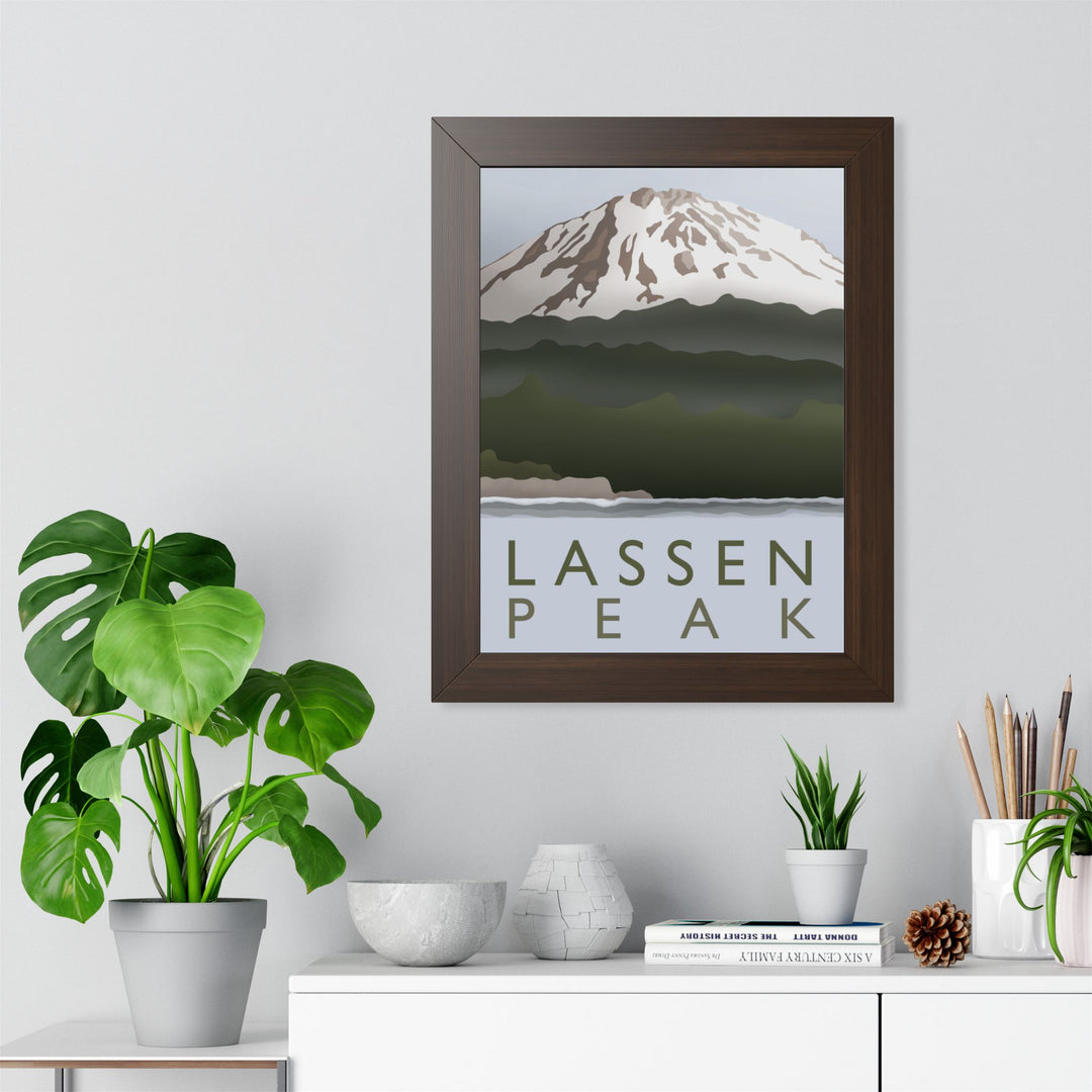 Lassen Peak Framed Print – Wall Art