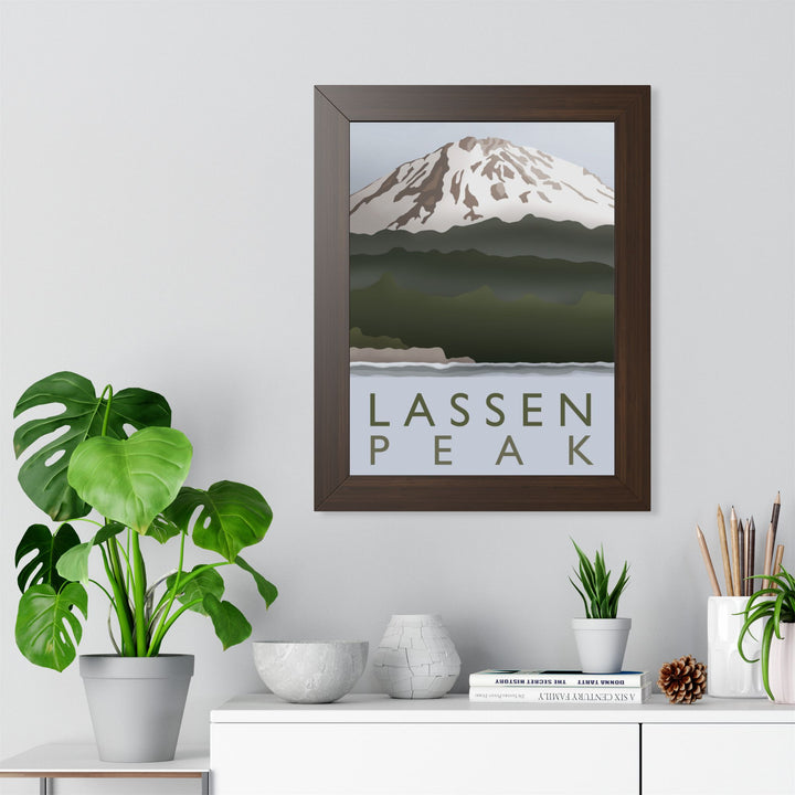 Lassen Peak Framed Print – Wall Art