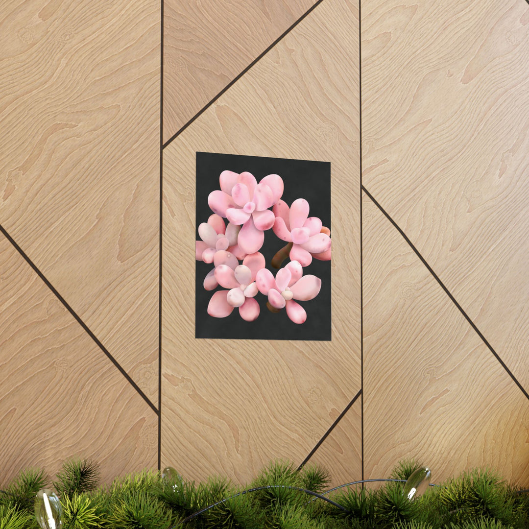 Pink Moonstone Botanical Print – Unframed Wall Art
