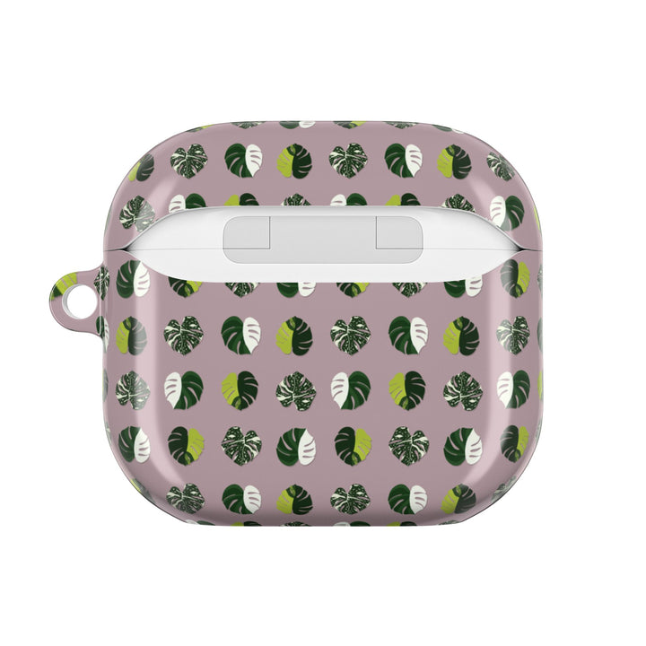 Variegated Monstera Pattern AirPod Cases