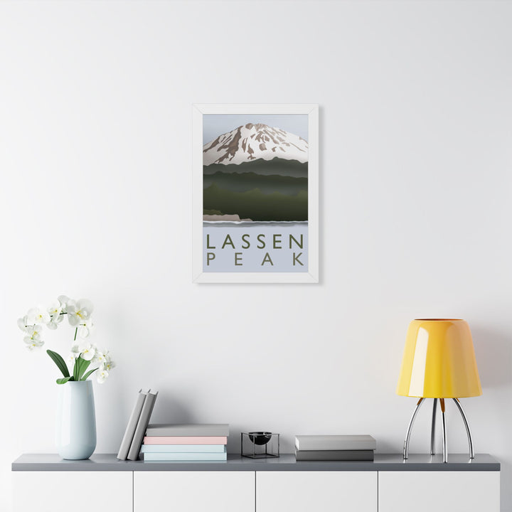 Lassen Peak Framed Print – Wall Art