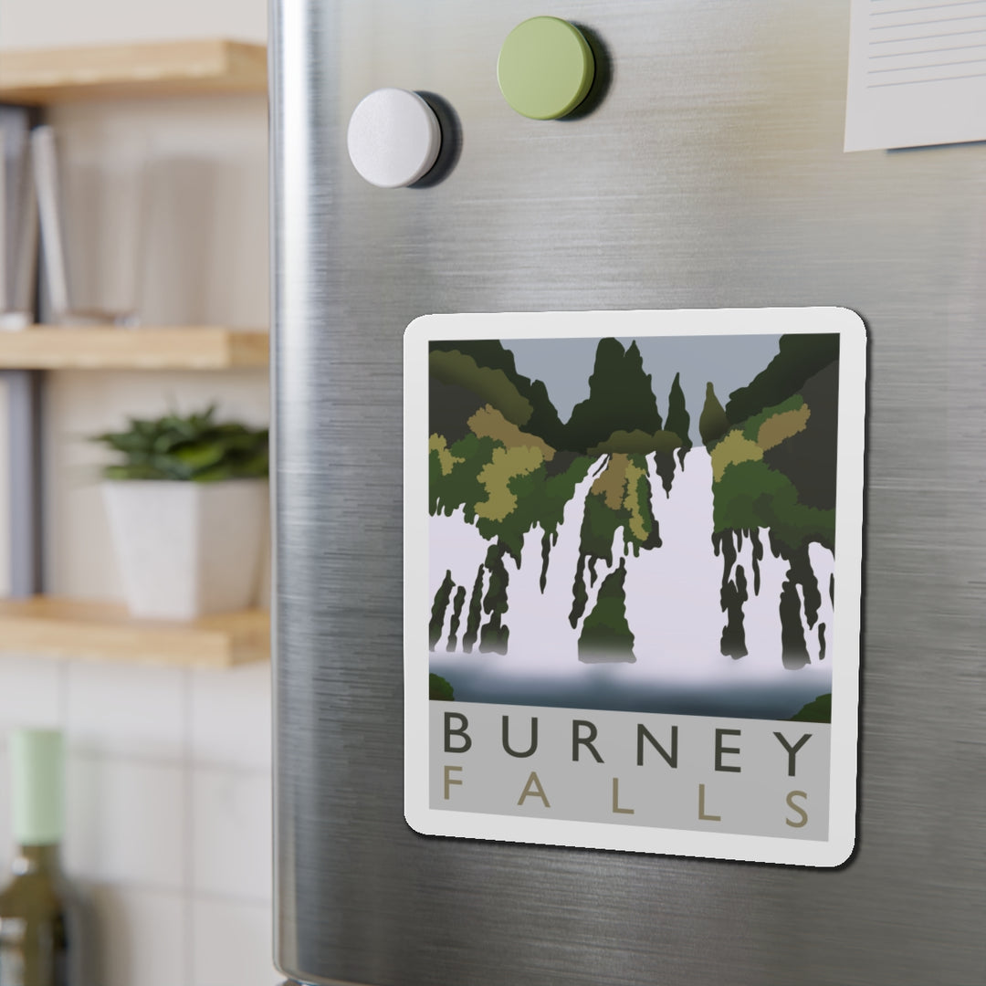 Burney Falls Magnet – Flexible Die Cut Vinyl