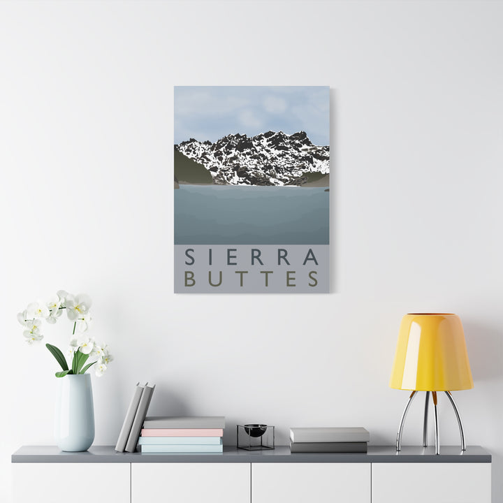 Sierra Buttes Canvas Print – Wall Art
