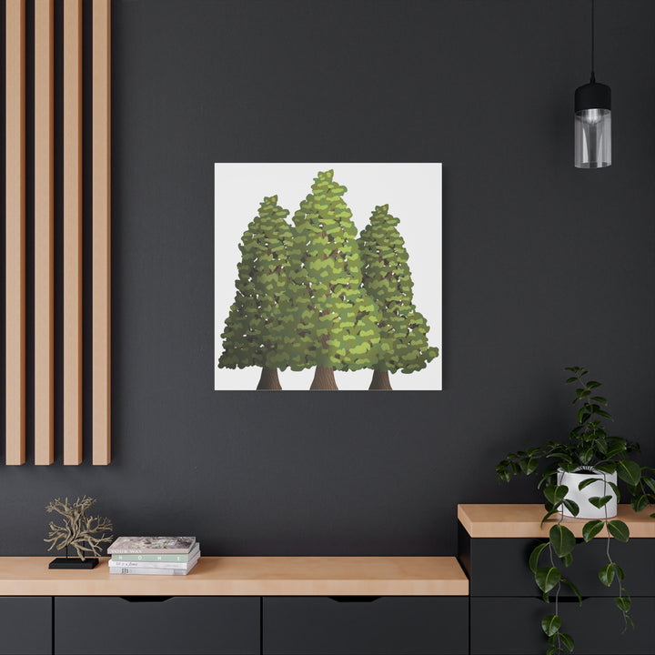 Incense Cedar Canvas Print – Wall Art