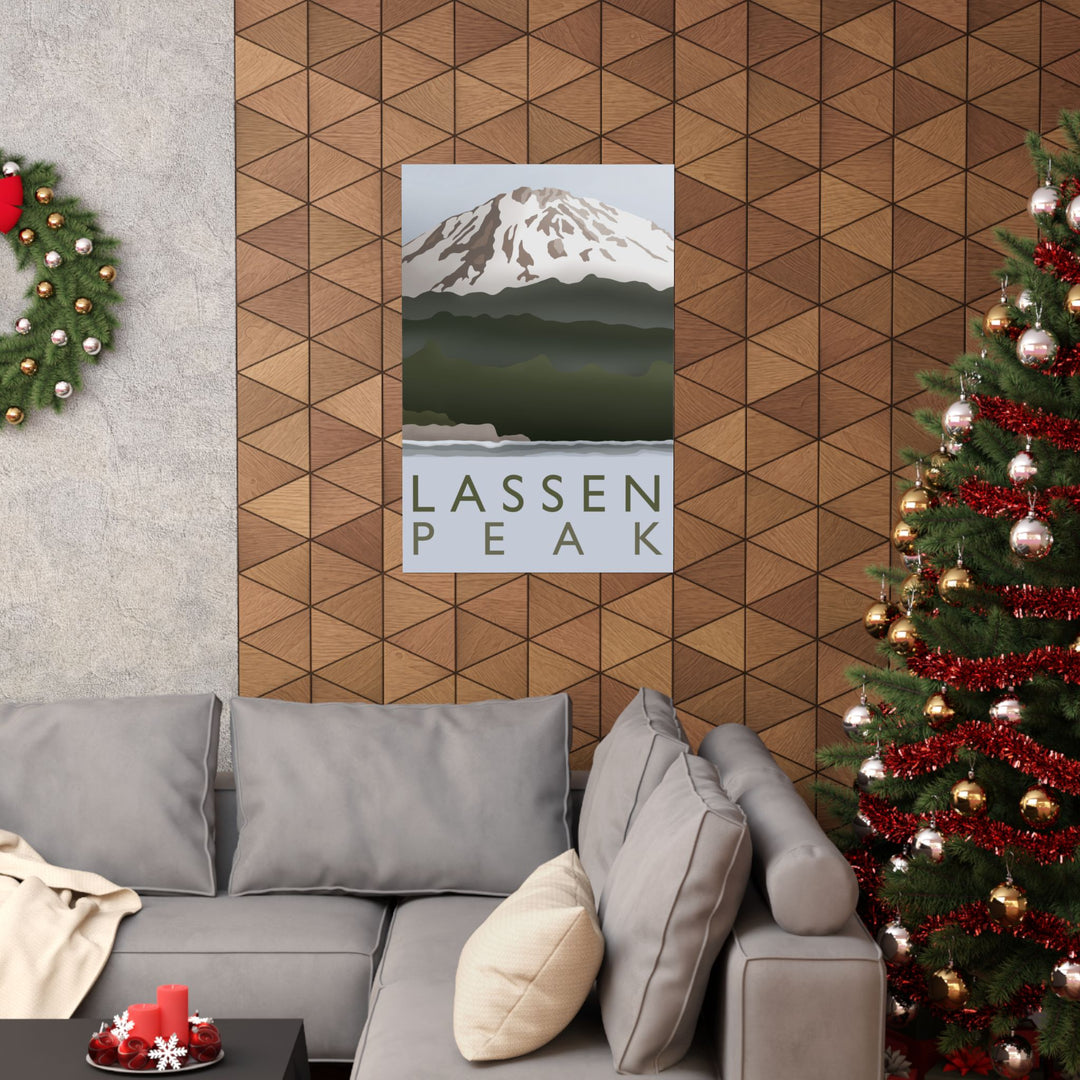 Lassen Peak Print – Unframed Wall Art