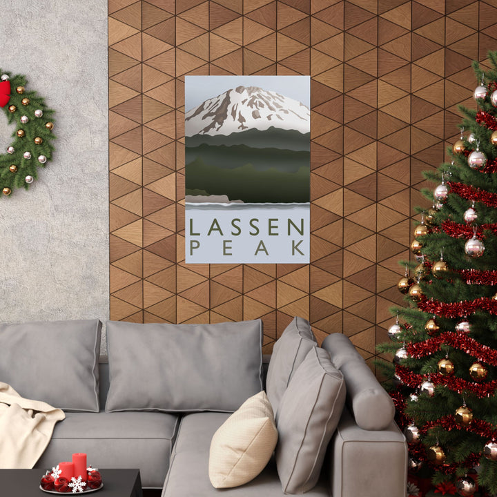 Lassen Peak Print – Unframed Wall Art