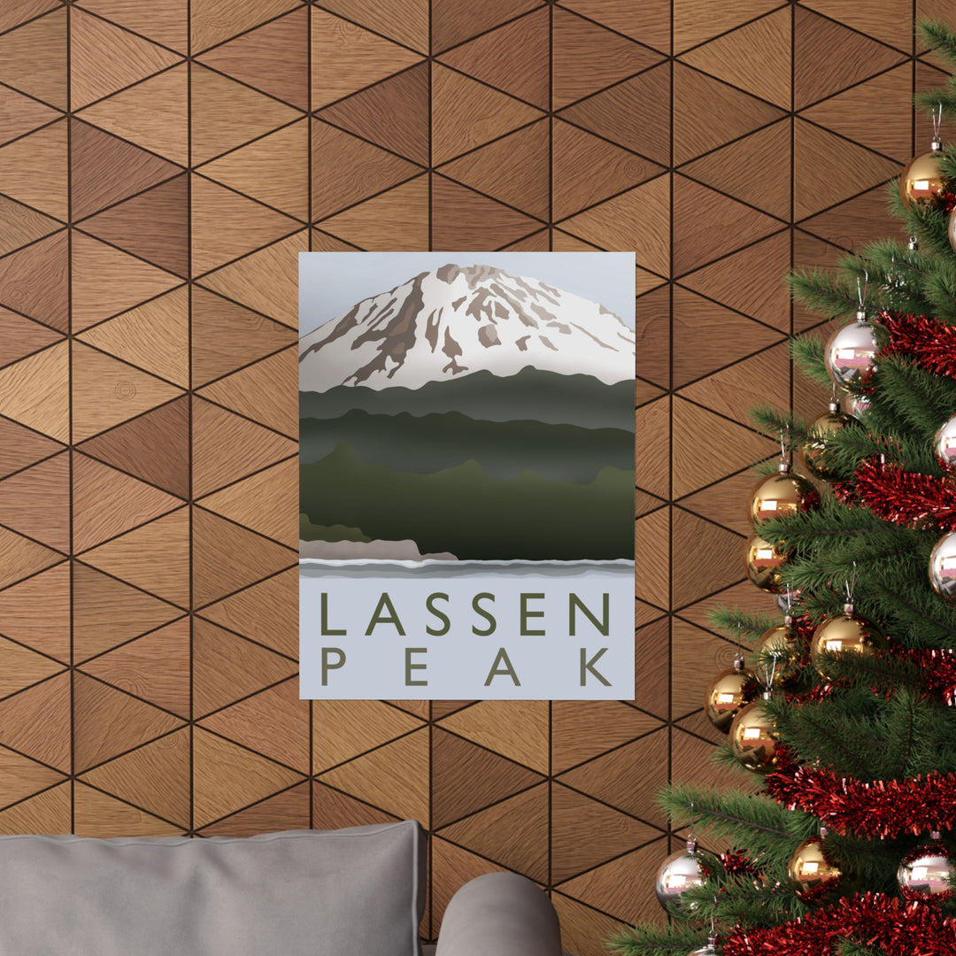 Lassen Peak Print – Unframed Wall Art