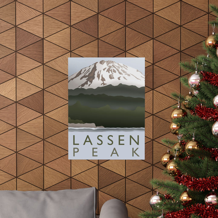 Lassen Peak Print – Unframed Wall Art