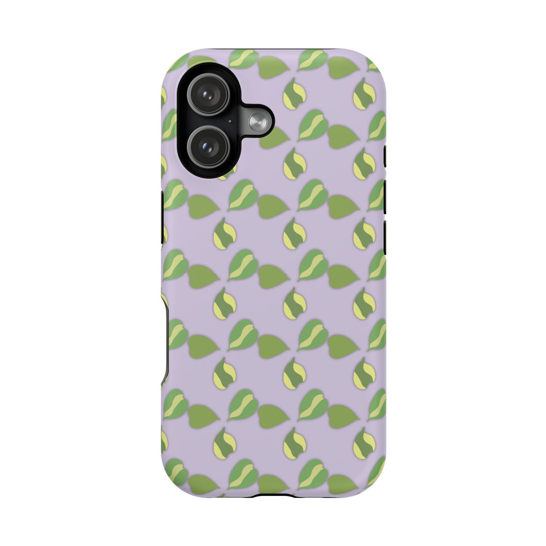 Hoya Kerrii Pattern Phone Case – Dual Layer Protective Cover