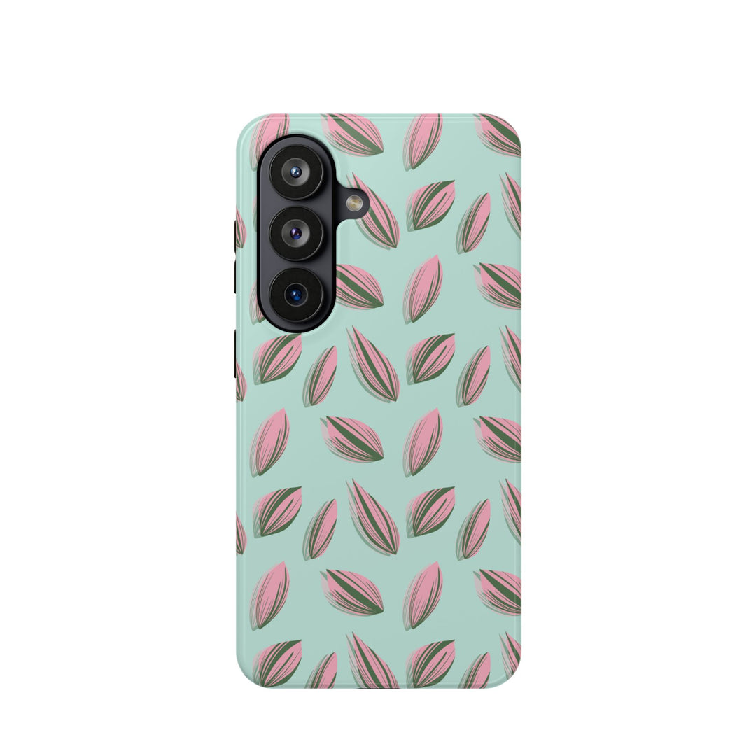 Tradescantia Nanouk Pattern Phone Case – Dual Layer Protective Cover