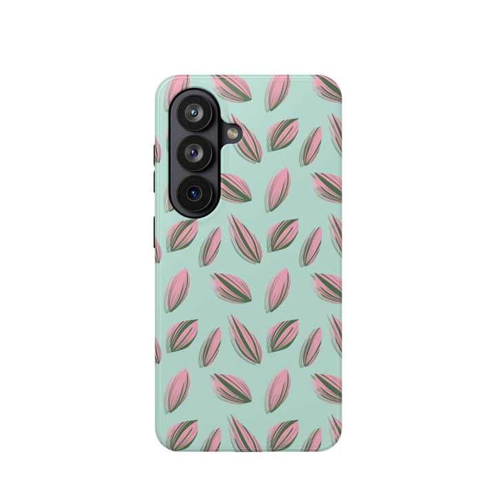 Tradescantia Nanouk Pattern Phone Case – Dual Layer Protective Cover