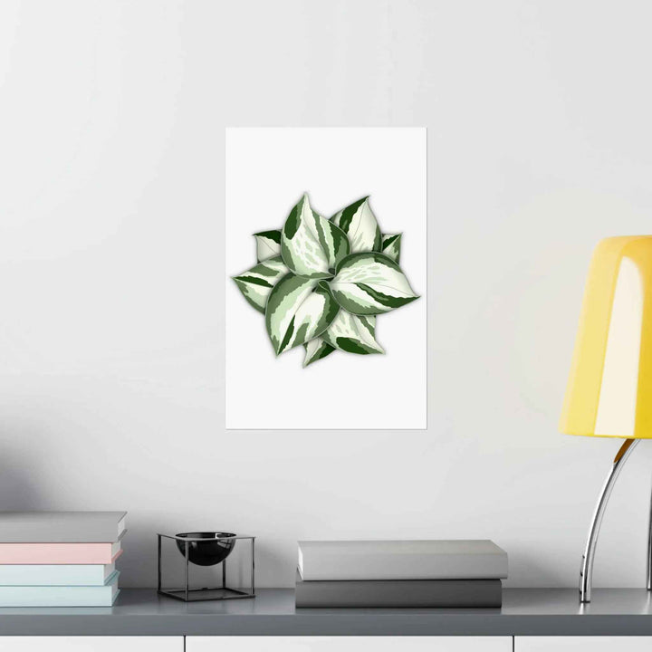 Manjula Pothos Print – Botanical Wall Art | Green Leaf Wall Decor | Unframed - The Potted Pixel