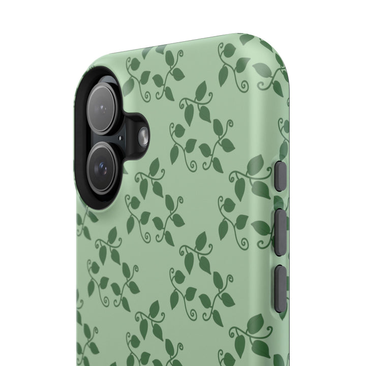Pothos Pattern Phone Case – Dual Layer Protective Cover