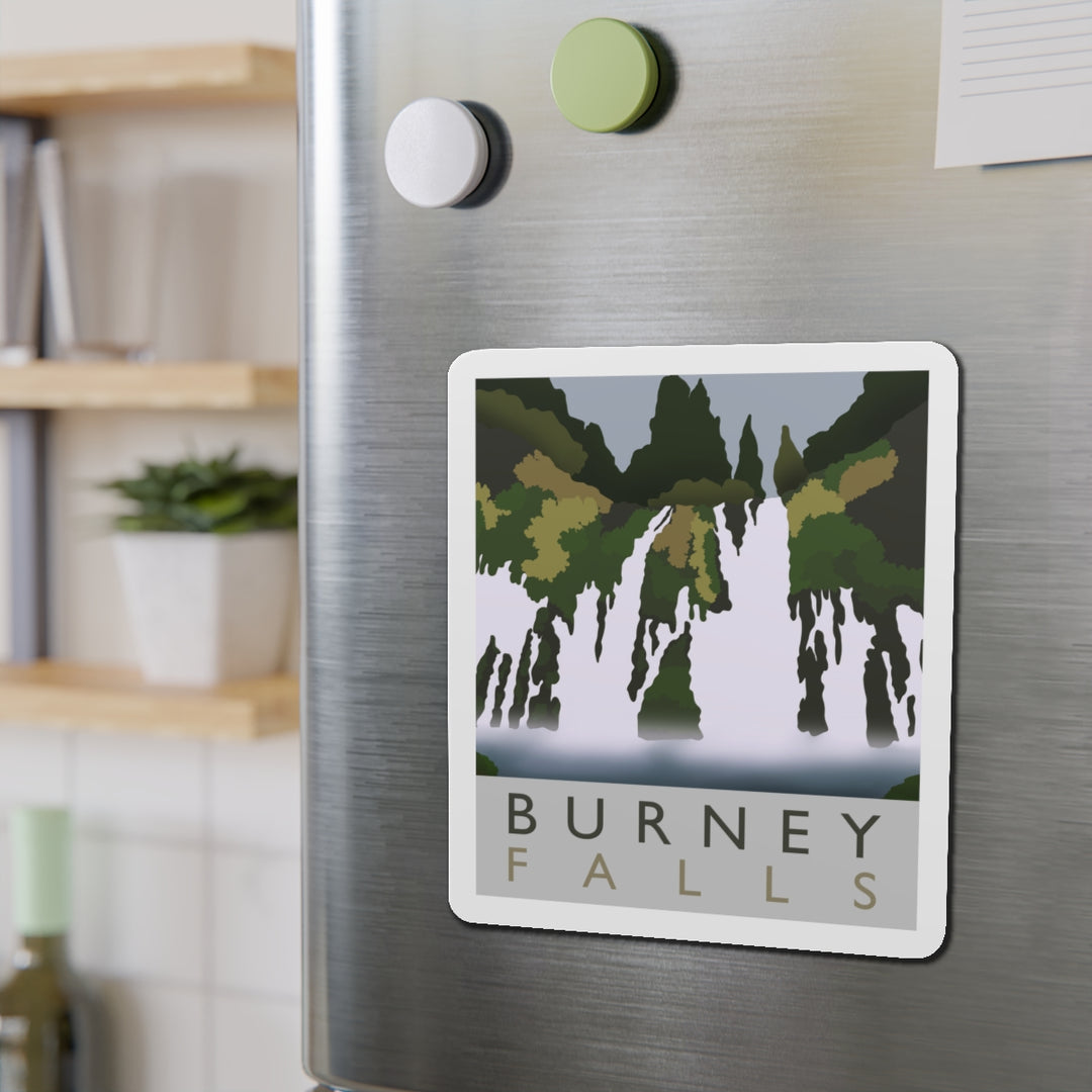 Burney Falls Magnet – Flexible Die Cut Vinyl
