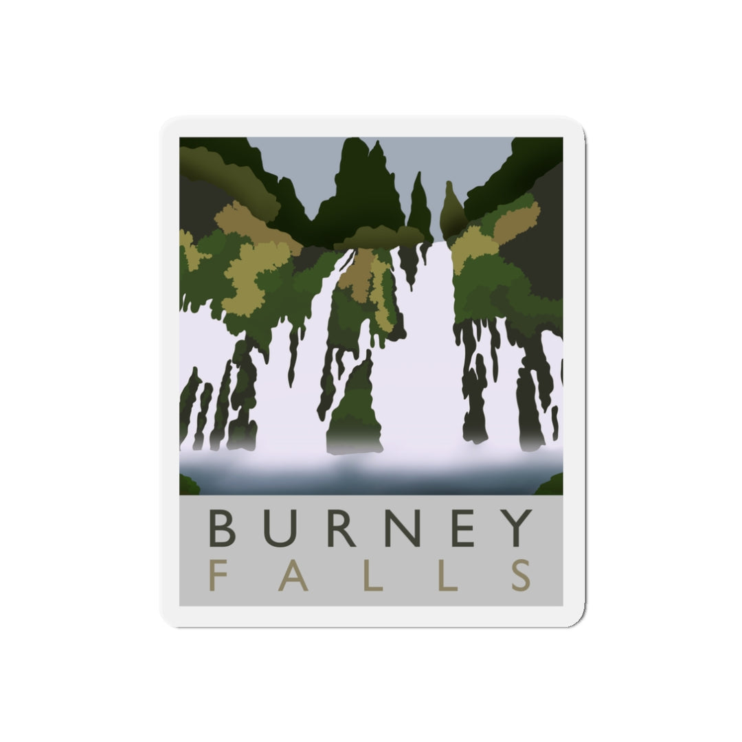 Burney Falls Magnet – Flexible Die Cut Vinyl