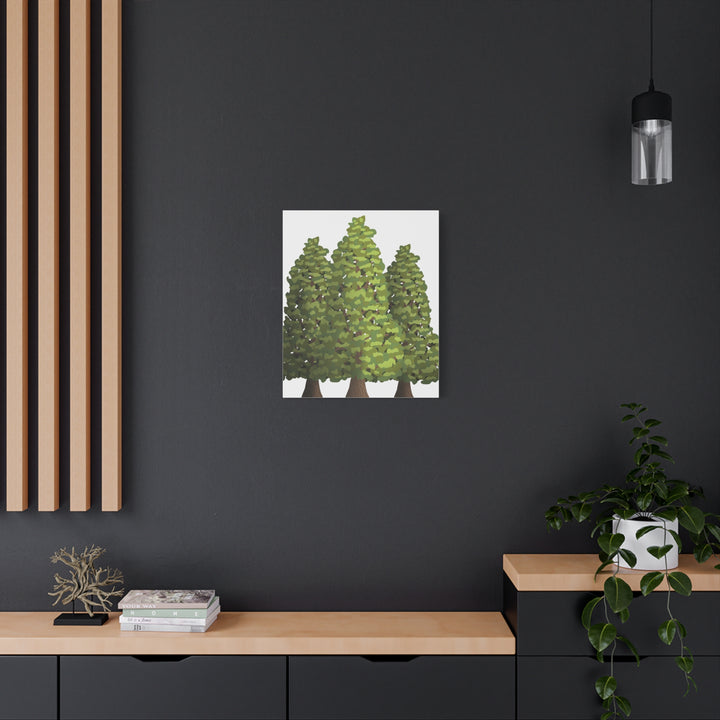 Incense Cedar Canvas Print – Wall Art