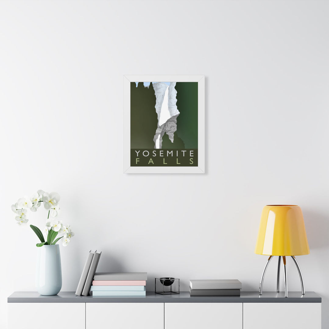 Yosemite Falls Framed Print – Wall Art
