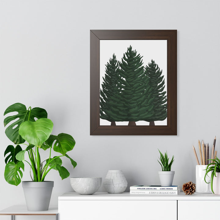 Douglas Fir Framed Print – Wall Art