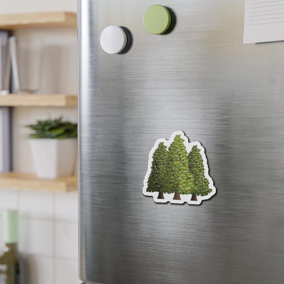 Incense Cedar Magnet – Flexible Die Cut Vinyl