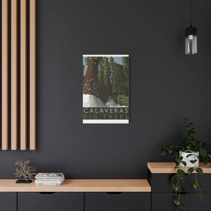 Calaveras Big Trees Minimalist Canvas