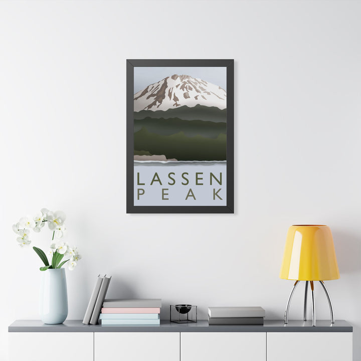 Lassen Peak Framed Print – Wall Art