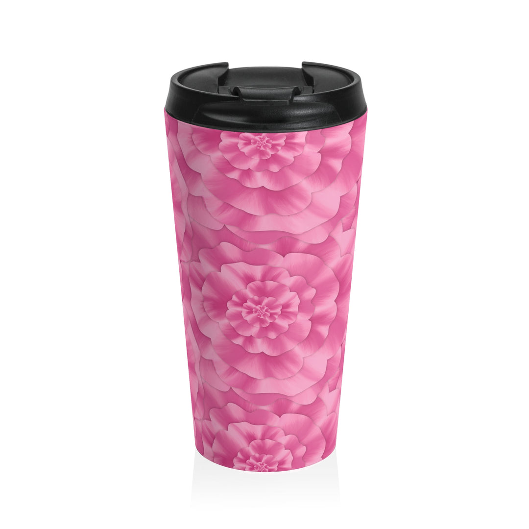 Peony Flower 20 oz Stainless Steel Travel Tumbler with Vacuum Insulated Design Keeps Drinks Hot Or Cold