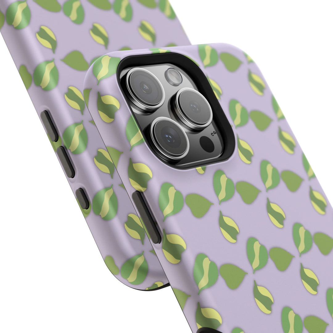 Hoya Kerrii Pattern Phone Case – Dual Layer Protective Cover