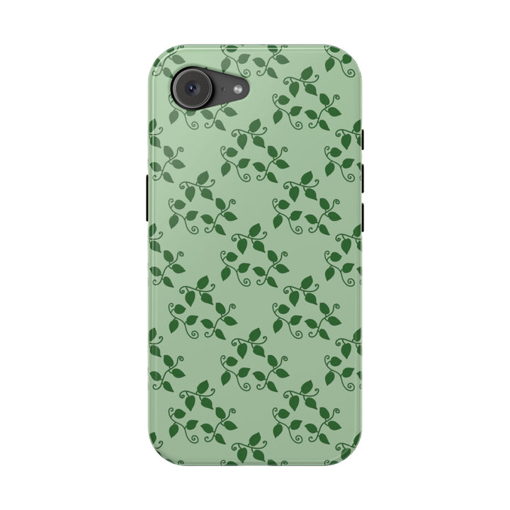 Pothos Pattern Phone Case – Dual Layer Protective Cover