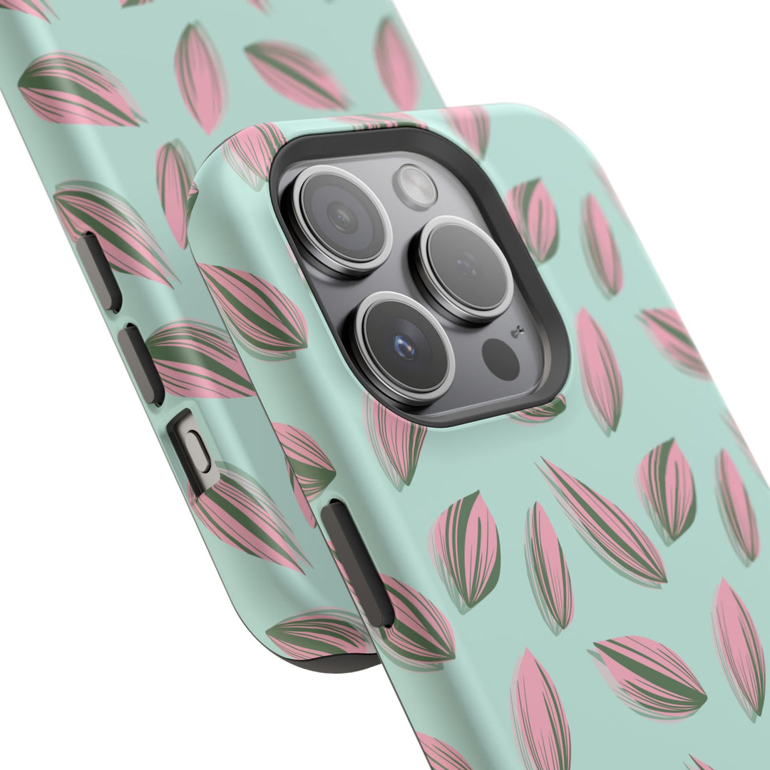 Tradescantia Nanouk Pattern Phone Case – Dual Layer Protective Cover