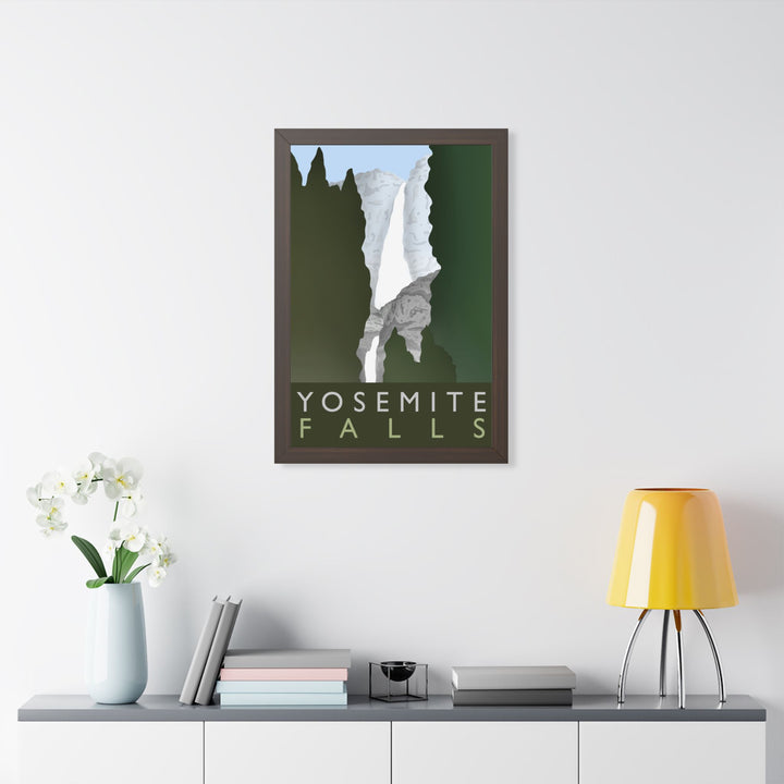 Yosemite Falls Framed Print – Wall Art