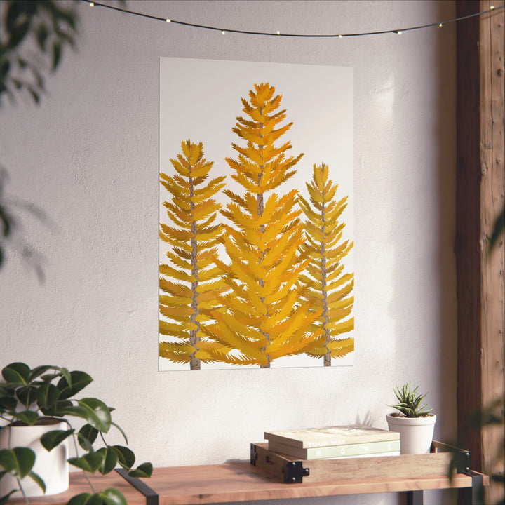 Western Larch Print – Unframed Wall Art