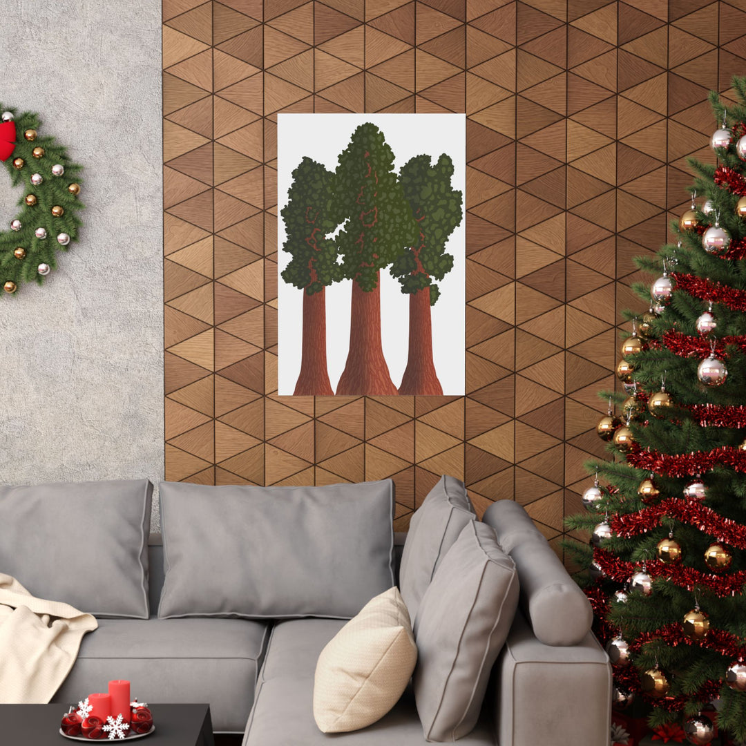 Giant Sequoias Print – Unframed Wall Art