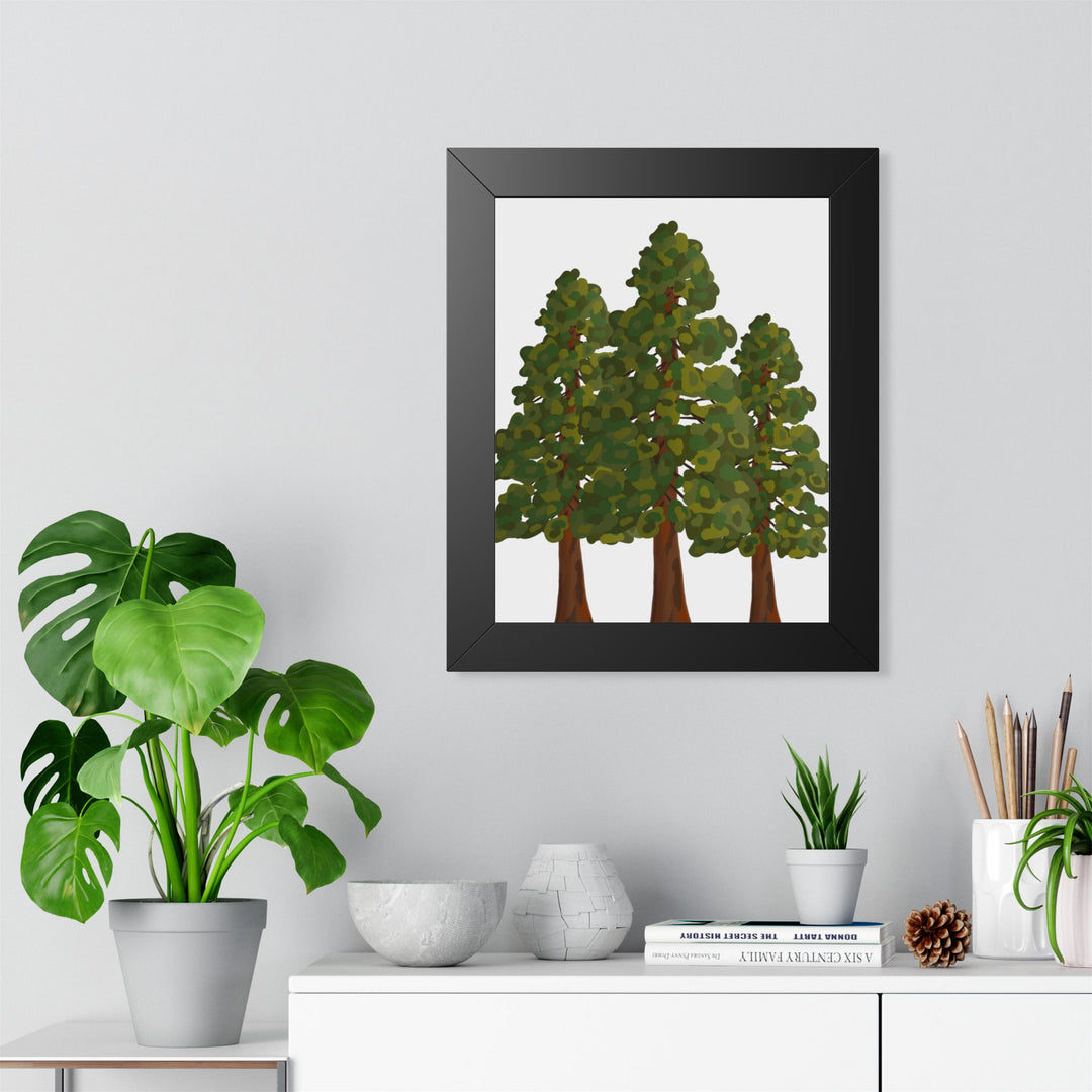 Coastal Redwood Framed Print – Wall Art